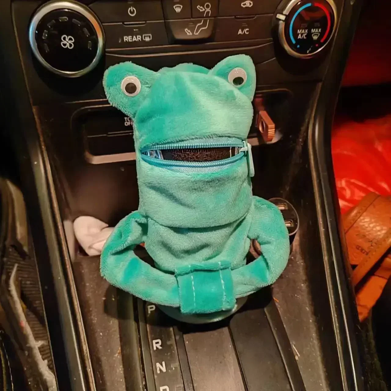 Cotton Polyester Car Gear Shift Knob Cover Hoodie