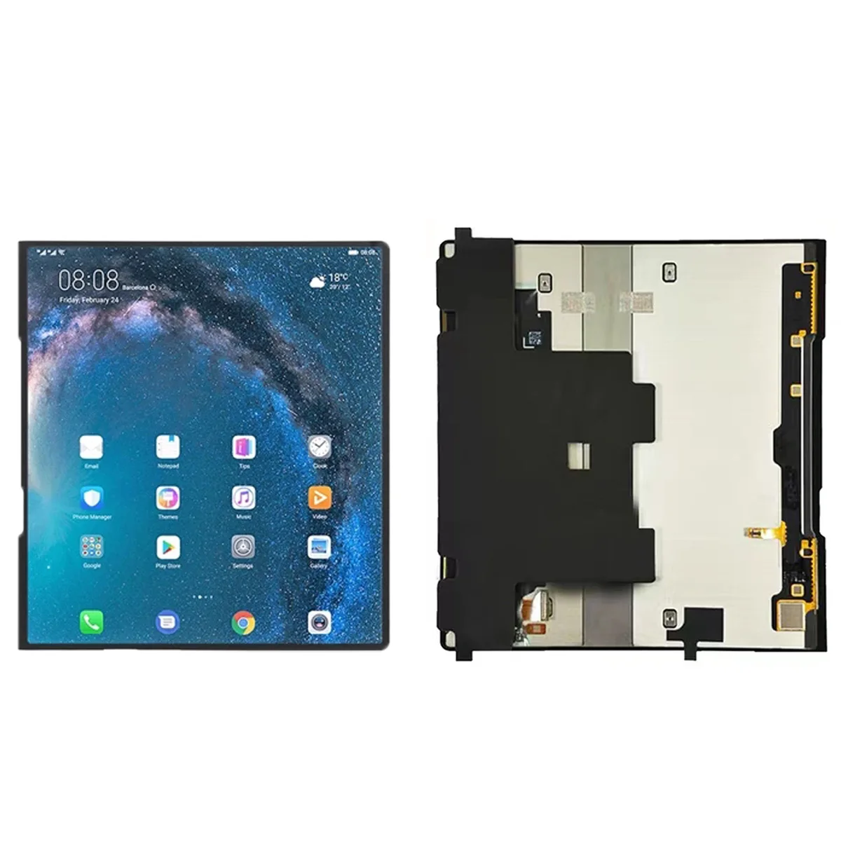 Markeret Billedhugger Få kontrol 8.0" 100% Original mate x Display For Huawei Mate X TAH-AN00 Foldable No  Frame LCD with Touch Screen Digitizer Assembly Parts
