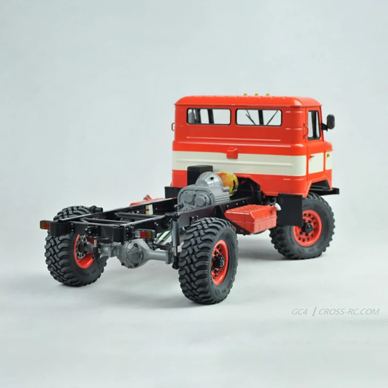 CROSS RC 1/10 GC4 KIT 4WD Car Military Truck Motor Trumpet Axle Hubs Vehicle Toucan RC Hobby for Boys Toys Model TH11101-SMT8 2