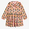 Fashion Girls Dress 2025 Autumn Winter Long Sleeve Fashion Dresses Printed Kids Skirts Series Outfit Clothing 3