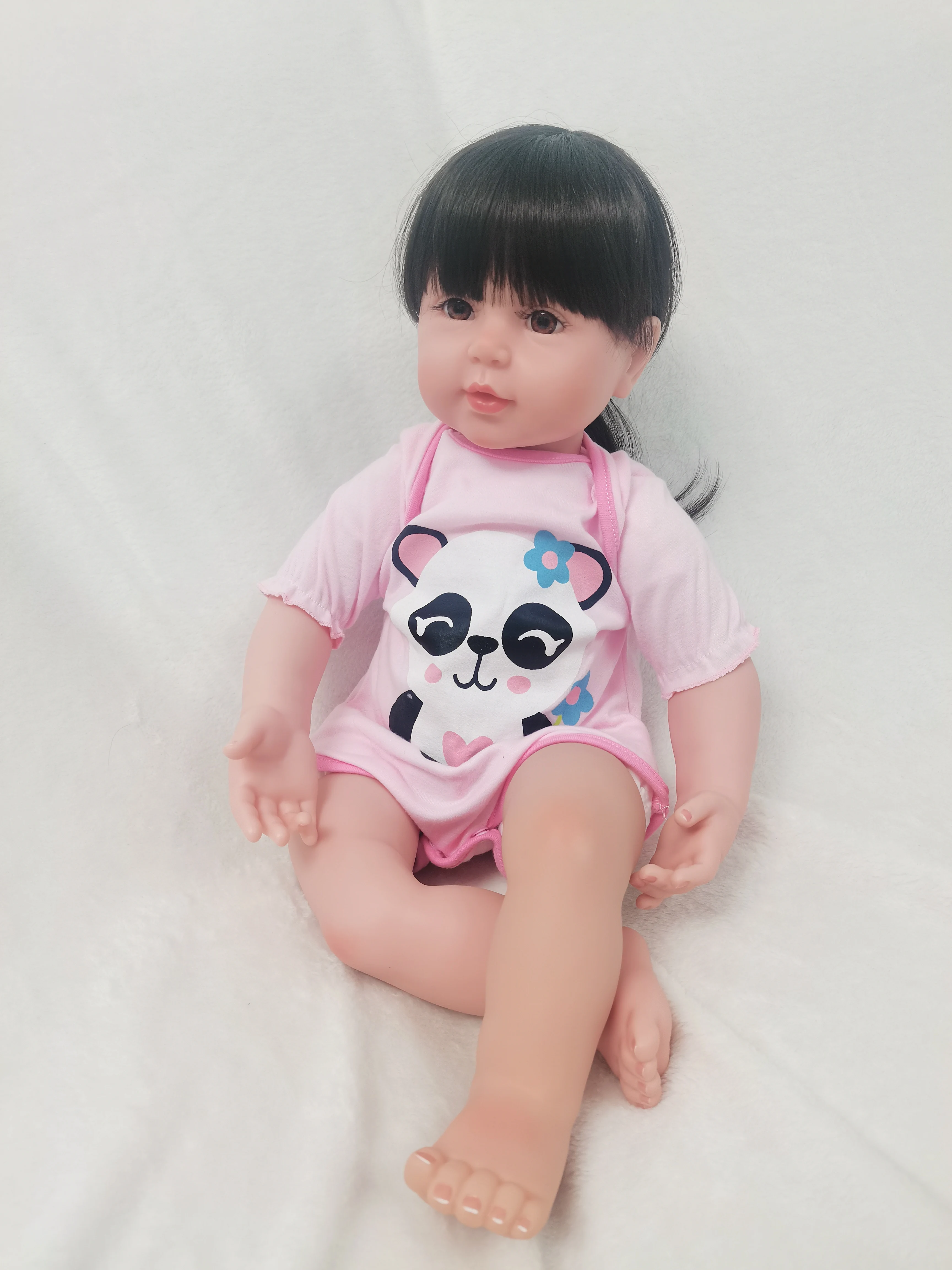 Limited Edition Princess Reborn Baby Toddler Silicone Doll Toy Popular Lifelike Soft Touch Lifelike Birthday Christmas Gifts