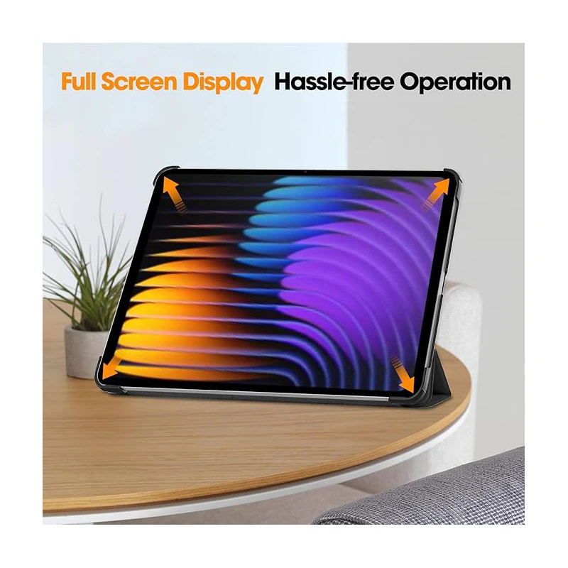 Premium PU Leather Shockproof Tablet Case - Protective Cover