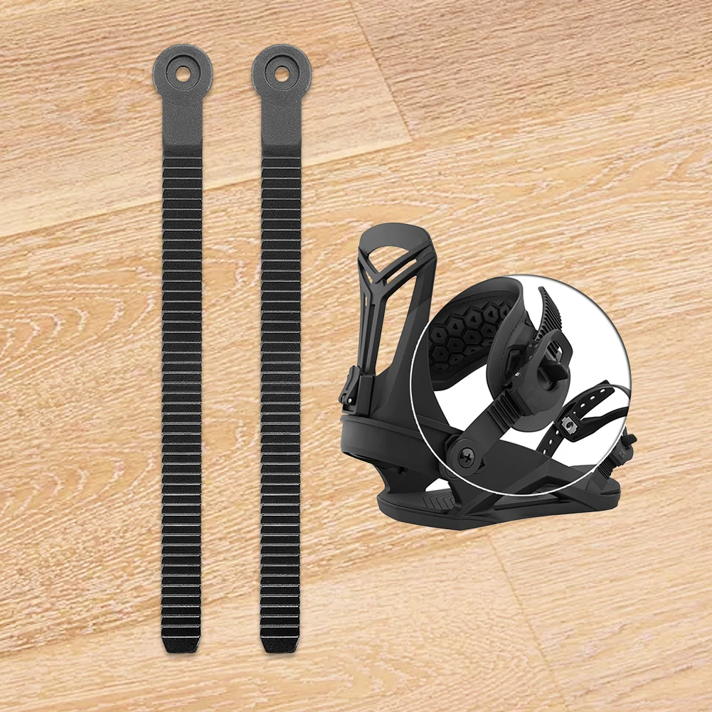 2/4Pcs Snowboard Ankle Ladder Straps Adjustable Roller Skating Shoes Strap Universal Snowboard Binding Replacement for Ski Boots