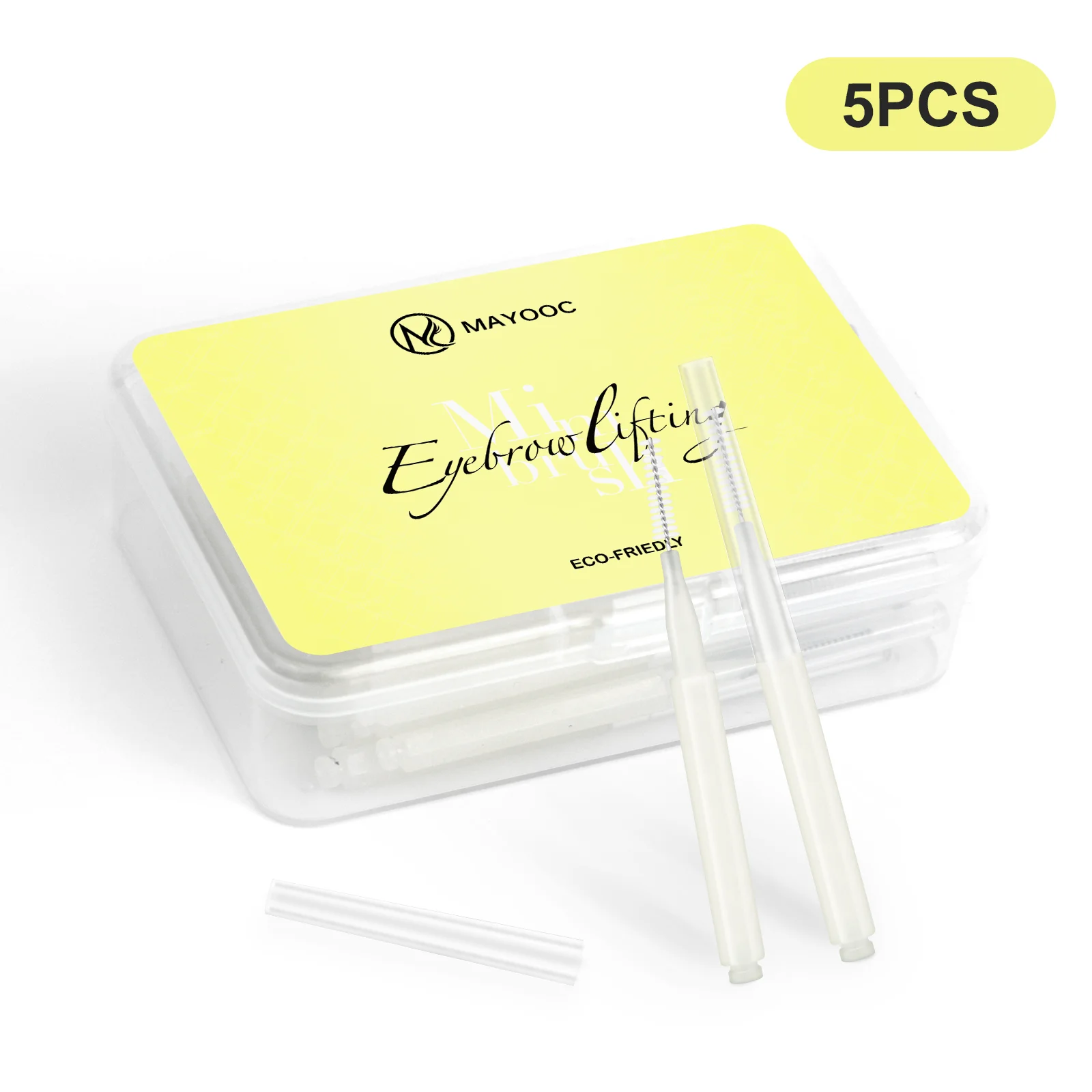 MAYOOC Mini Eyebrow Brush Brow Perm Brush Disposable Brow Lifting thumbnail 4