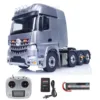 LESU 8X8 Remote Control Tractor Trucks Model 1/14 RTR RC Cars Metal Chassis Equipment Rack Lock Differential Servo THZH1539-SMT3 1