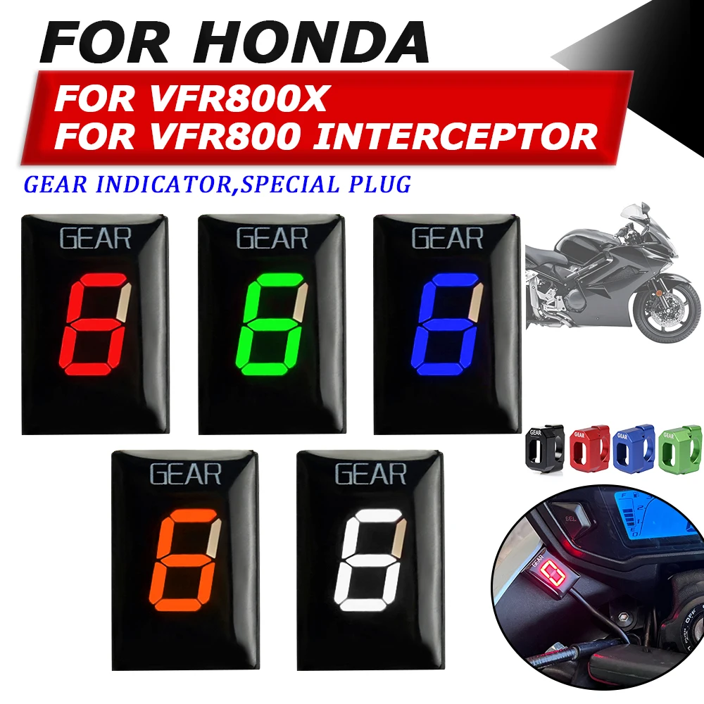 Per Honda Vfr800 2023 Vfr800 Interceptor Vfr 800 X 800X Accessori Moto Indicatore Di Marcia Ecu Mount Speed Gear Display Meter