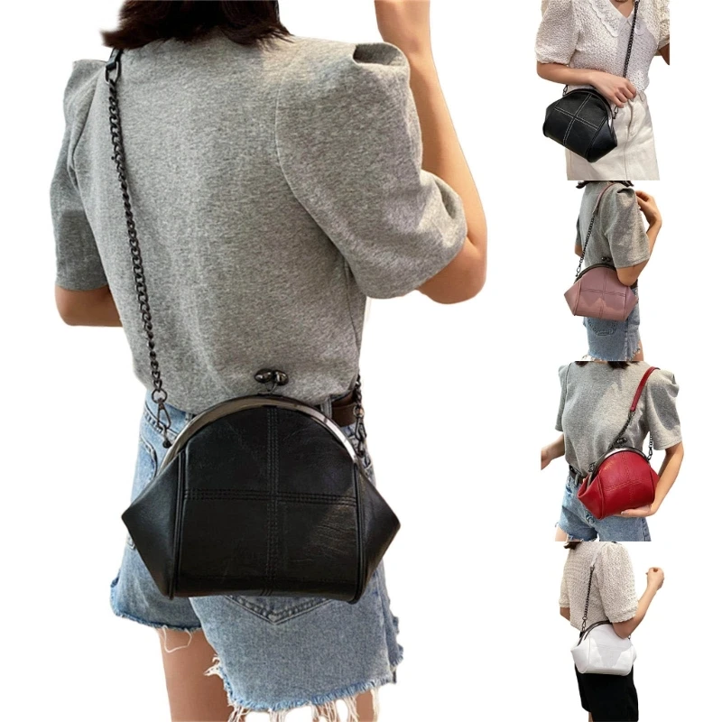 

E74B Fashion and Long lasting Crossbody Bag PU Shoulder Bags for Fashionable Individuals