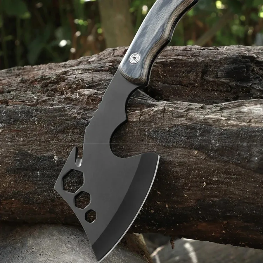 BAKULI axe outdoor opener axe, felling axe woodworking axe knives, tree felling home firewood chopping bone cutter 2