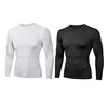 2 Pack Men's Compression Shirts Gym Long Sleeve Running Workout Tops Base Layer Quick Dry Sports Athletic Workout T-Shirt 4