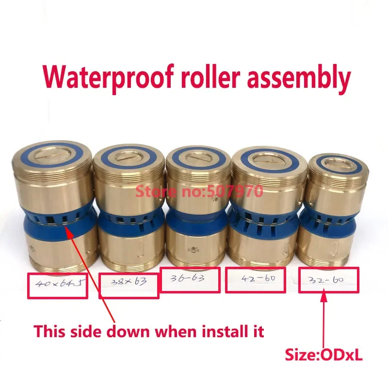 EDMCopperPulleyRollerAssemblyGuideWheelWaterproofMolybdenum