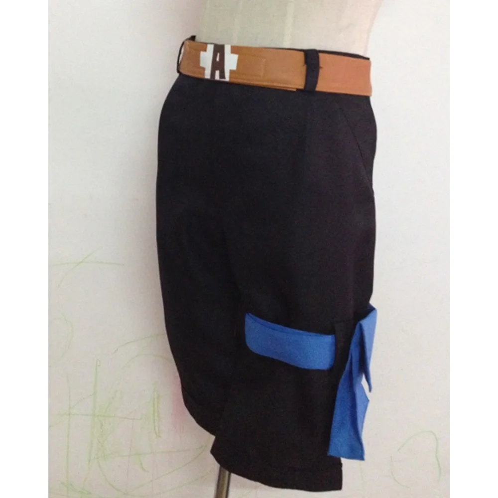 Anime One Piece PortgasD Ace Cosplay Shorts Summer 3D Print Short Pants