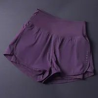 Women's 2 in 1 Shorts with Pockets - Lightweight Breathable Loose Anti-Disclosure Split Side for Yoga Running Gym - Image 5