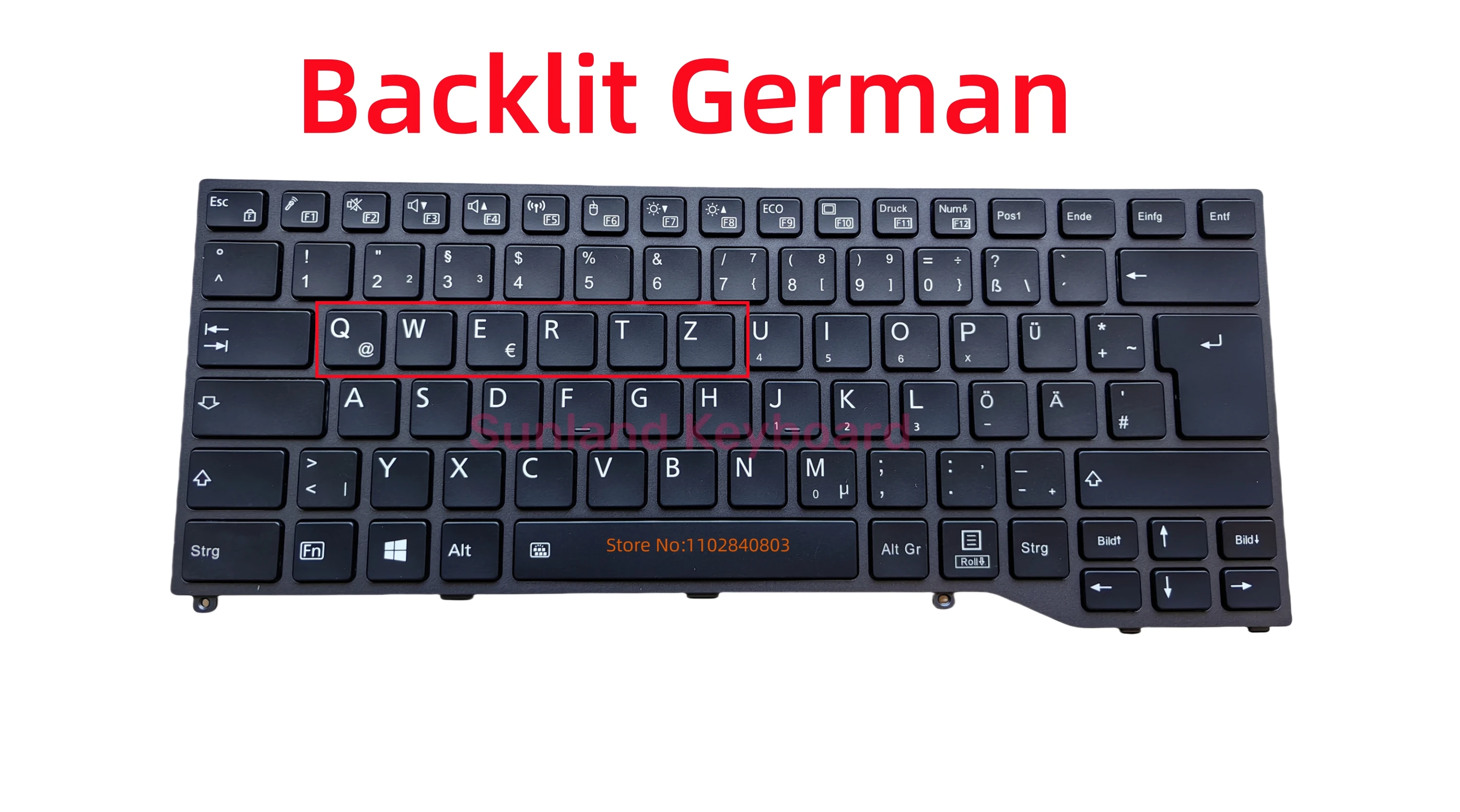 Backlit Keyboard For Fujitsu Lifebook U747 U748 U749 E548 E549 E4411 E5410 E5411 laptop keyboard