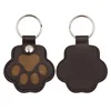 Pet Hair Memorial Keychain PU Leather Keepsake Locket for Cat Dog Fur Pet Hair Storage Pendant Handbag Hanging Accessories 6