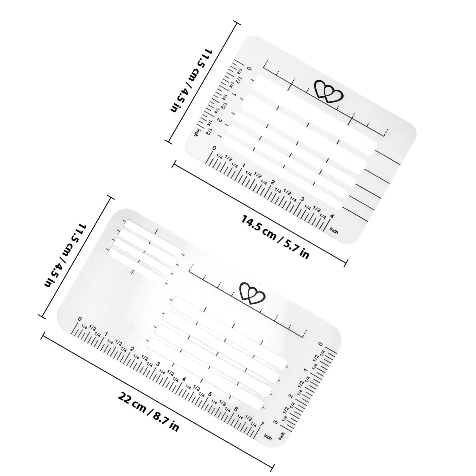 4Pcs 봉투 주소 표기 템플릿 스텐실 편지 쓰기용 혼합 스타일 서예 스크랩북 학교 용품