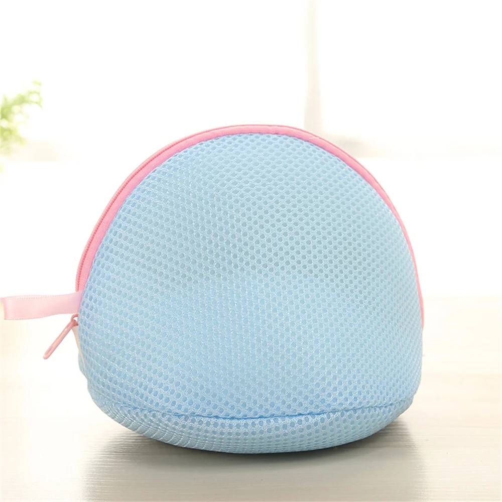 3/2/1PCS Bra Laundry Bag Triangle Zippered Underwear Socks Washing Machine Protection Net Mesh Bag Home Storage Organization 5