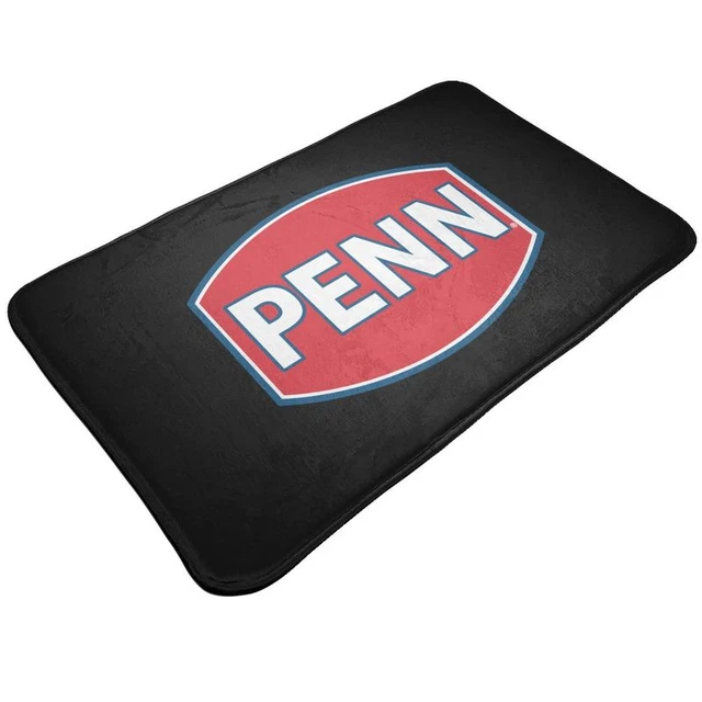 Penn Fishing Gear Reel Rod Mat Rug Carpet Tapis Fashion Oilproof Waterproof  Bath Floor Mat