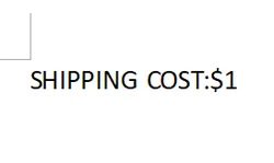 Talea Shipping cost