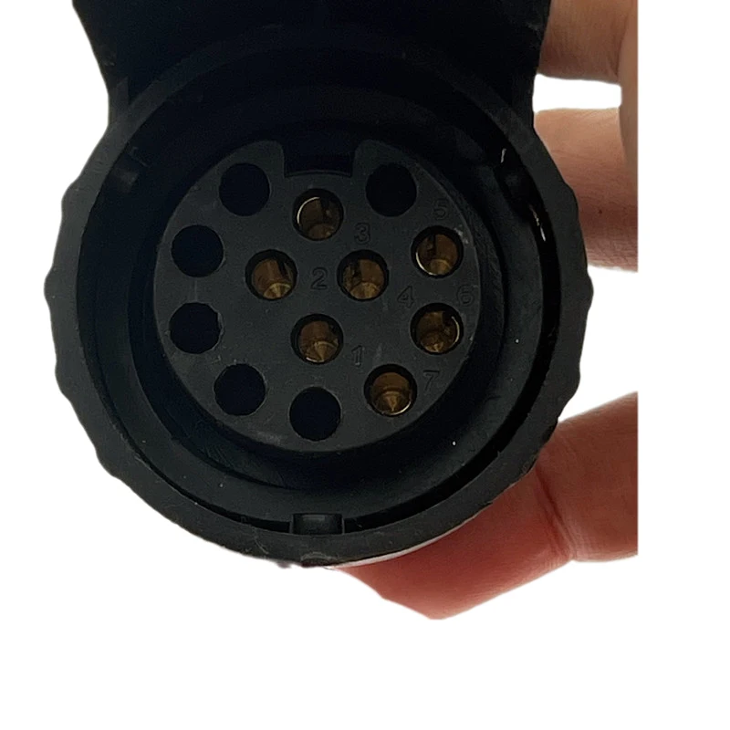 CVP Trailer Adapter 7Pin Plug To 13 Socket Mini Adaptor Plastic RV Truck Ute Boat Caravan Accessories Camper Parts