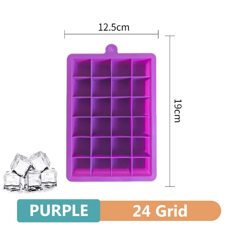 4/6/8/15 Grid Big Ice Tray Mold Giant Jumbo Large Food thumbnail 12