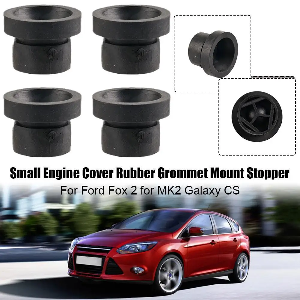 

4X Rubber Engine Cover Grommet Buffer Mount Bush Stopper for FORD Focus 2 MK2 Galaxy C S Max Mondeo Mk4 4 Engine Bonnets Gaskets