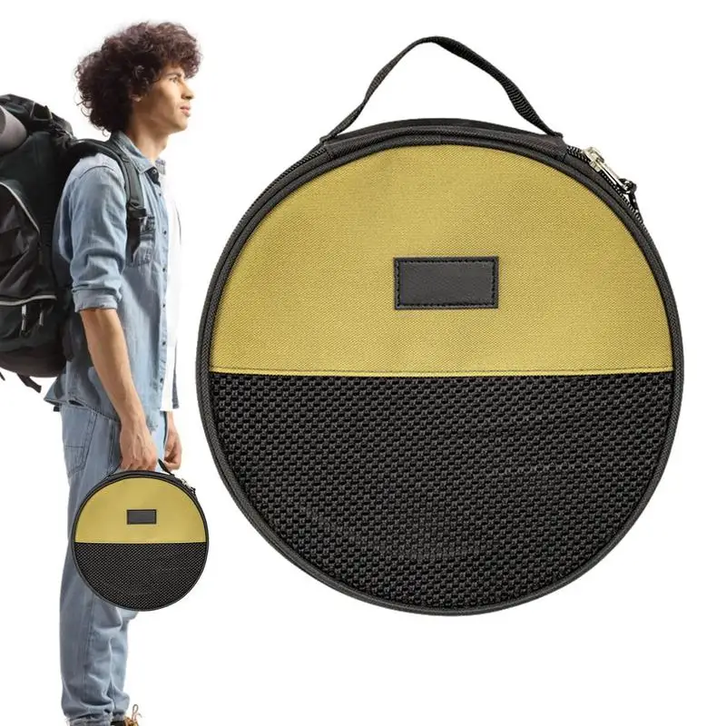 Outdoor Tableware Plate Bowl Food Container BBQ Picnic Dinnerware Storage Bags Camping Stainless Steel Plate Bowl Storage Bag storage bag camping storage bag camping cookware bag