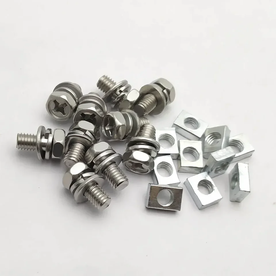 6set Tornillos Y Abrazaderas Para Tuercas De Bloqueo Para | Cuotas Sin