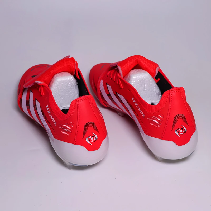 Description Picture 6 of itemQ-2502 High Quality Mens Soccer Shoes Non-Slip Turf Soccer Cleats for Kids TF/FG Training Football Boots Chuteira Campo 35-45