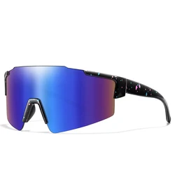 Versatile UV400 Protection Cycling Sunglasses for Active Lifestyles - 5 Color Big Frame Sports Eyewear (VM4)