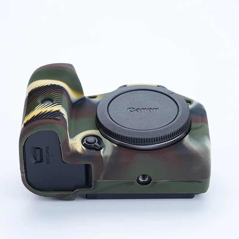 Coque peau en Silicone souple, housse de protection pour appareil photo DSLR, pour Canon EOS R100 R8 R7 R6 R6II R5 R10 R50 R RP 70D 80D 2000D T7-For EOS R7 Rouge- image 7 | Rakuten