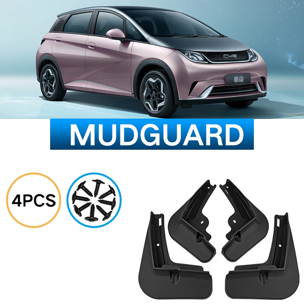 

Mud Flaps For BYD Dolphin EA1 2021-2022 No Drilling Splash Guards Mudguards Mudflaps For Car Styling Front And Rear Wheel 4PCS