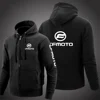 2023 Men Printing New Cfmoto Jacket Zip Hight Quality Comfortable Solid Color Outerwear Tracksuit Hooded Coat Pullover Top 2