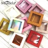 Handmade 25MM Mink Eyelashes Wholesale Bulk Fluffy 5D Mink Lashes Boxes Packaging Cases Supplies Makeup Tools 3D Fake Eyelashes 5