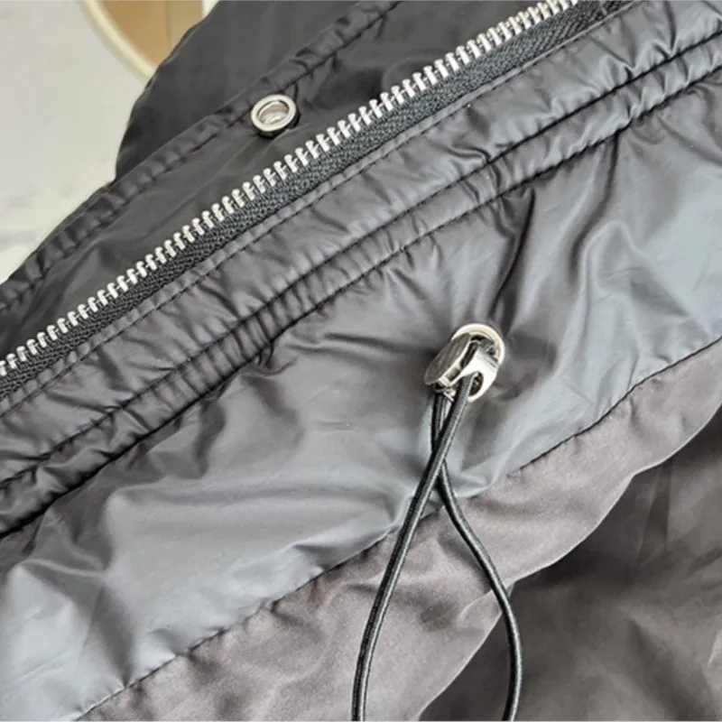 XXXXXXL Fashion Plus Size Women's Parkas New Mid Length Hooded Padded Vest For Casual And Warm Wear Sleeveless Coat Winter 2523