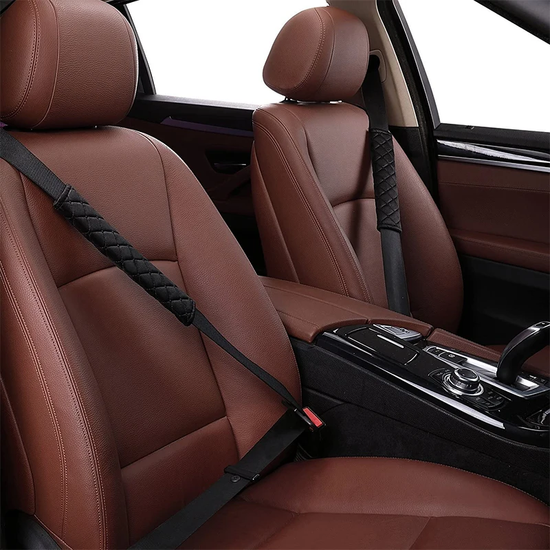 Car Accessories Seat Belt Covers Seat Belt Protection Seat Belt Protector Car Seat Belt Accessory Safety Belt Shoulder Guard Soft Universal Auto Warm Plush