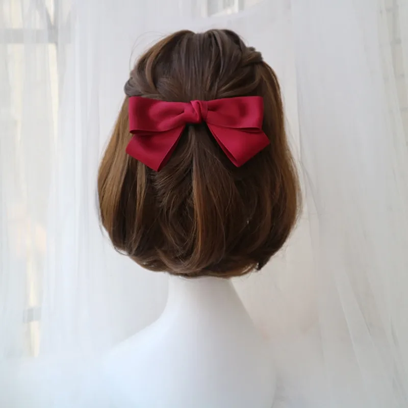 Polyester Velvet Ribbon 5yards 6mm-38mm Single Face Line Bowknot Christmas Party Decorations