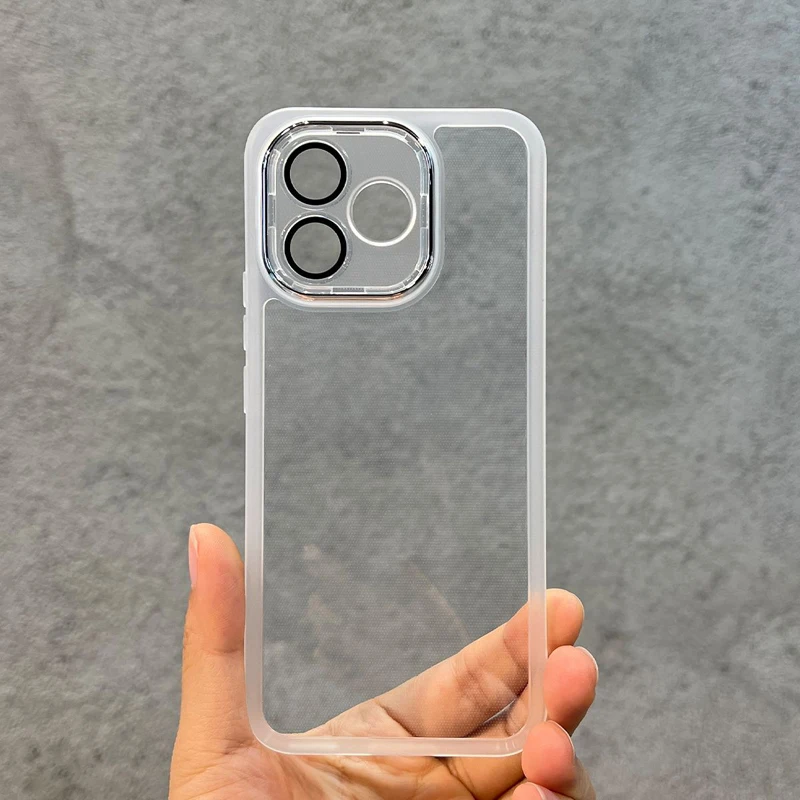 Luxury Soft Bumper Clear Back Cover