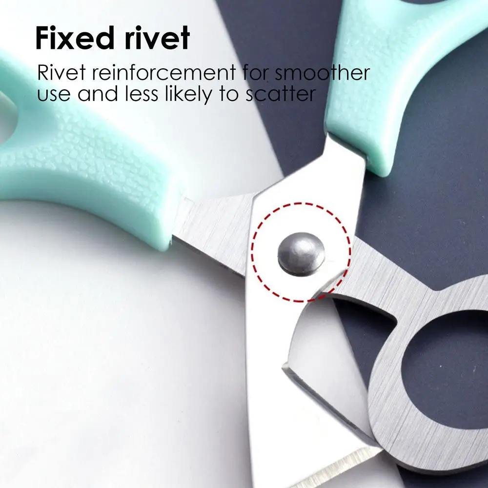 Description Picture 3 of itemStainless Steel Quail Egg Shell Opener With Handle Eggshell Shears Bird Egg Scissors Opening Divider Kitchen Cooking Tools