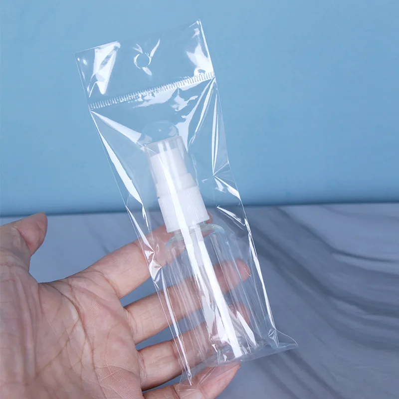 Pack of 5 Refillable Transparent Perfume Atomizer Mini Spray Bottles