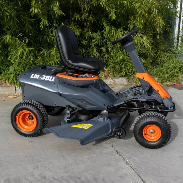 Tractor Ride on Mower Garden Machine Riding Mower with Seat,All-terrain Remote Control Hydraulic Platform Lawn Mower 6