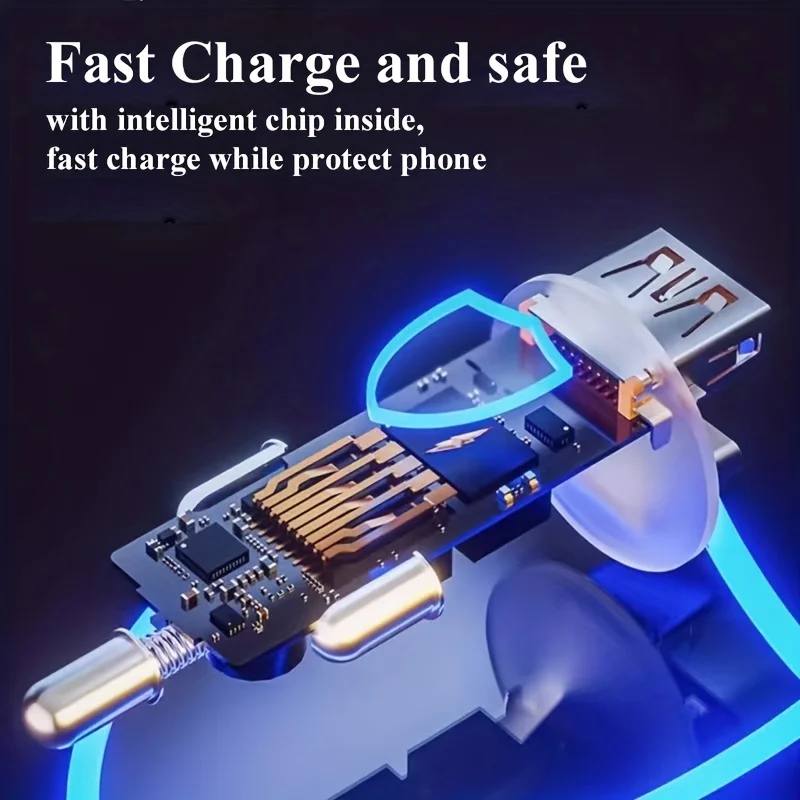 Metal USB C Car Charger with Spring Cable Super Fast Charging Adapter 12V for iPhone 15 14 13 Samsung OPPO VIVO Huawei Oneplus car phone charger phone charger adapter car charger phone charger