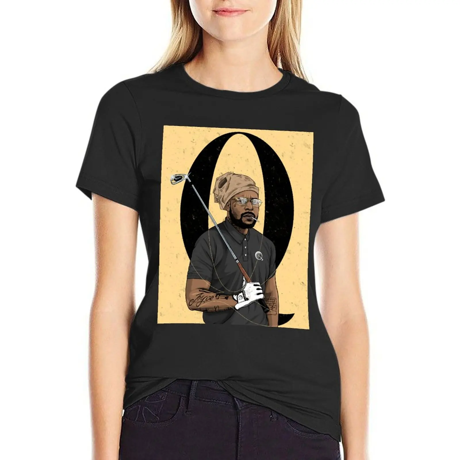

Schoolboy Q Golfer T-Shirt tops korean fashion tops for Women
