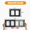 Expandable Stainless Steel Storage Rack Kitchen Cabinet Holder for Pan Pot Lid Cutting Board Drying Cookware Dish Rack Organizer 2