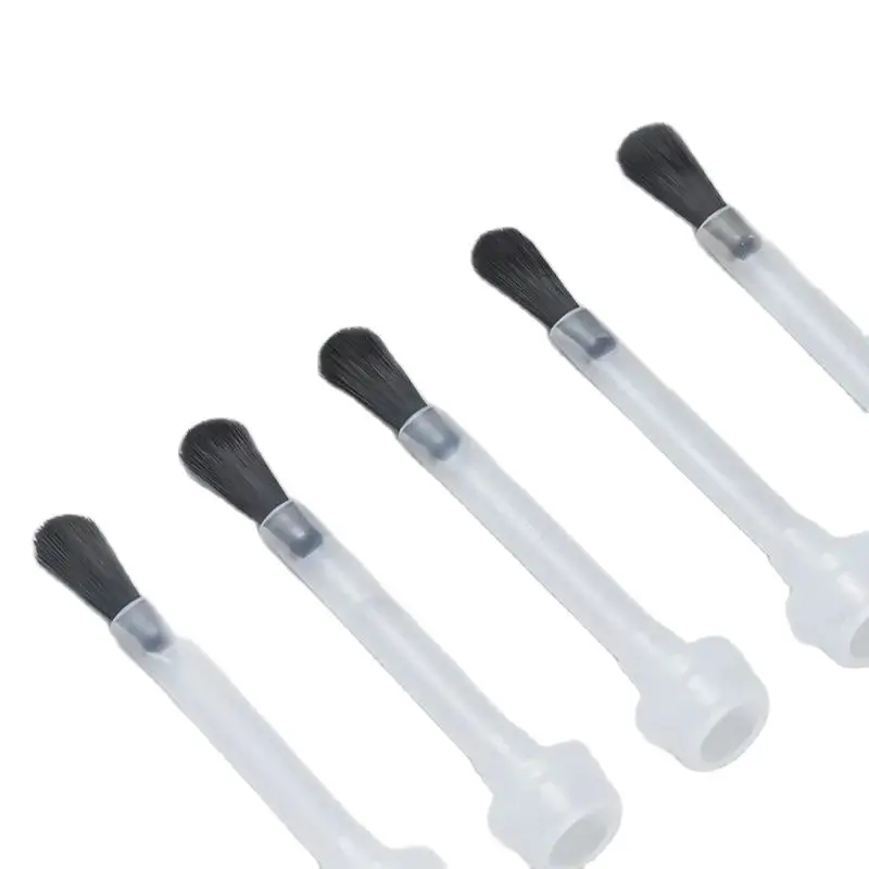 60pcs Round Tip Varnish Brush Head Disposable Nail Polish Bottle Brushes Replacement Manicure Painting Brush Tools Kit 2