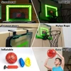 VATOS Mini Basketball Hoop Shooting Game Set Toy Electronic Score Board Auto Sound Light For Kids Teens Adults Indoor Games 5