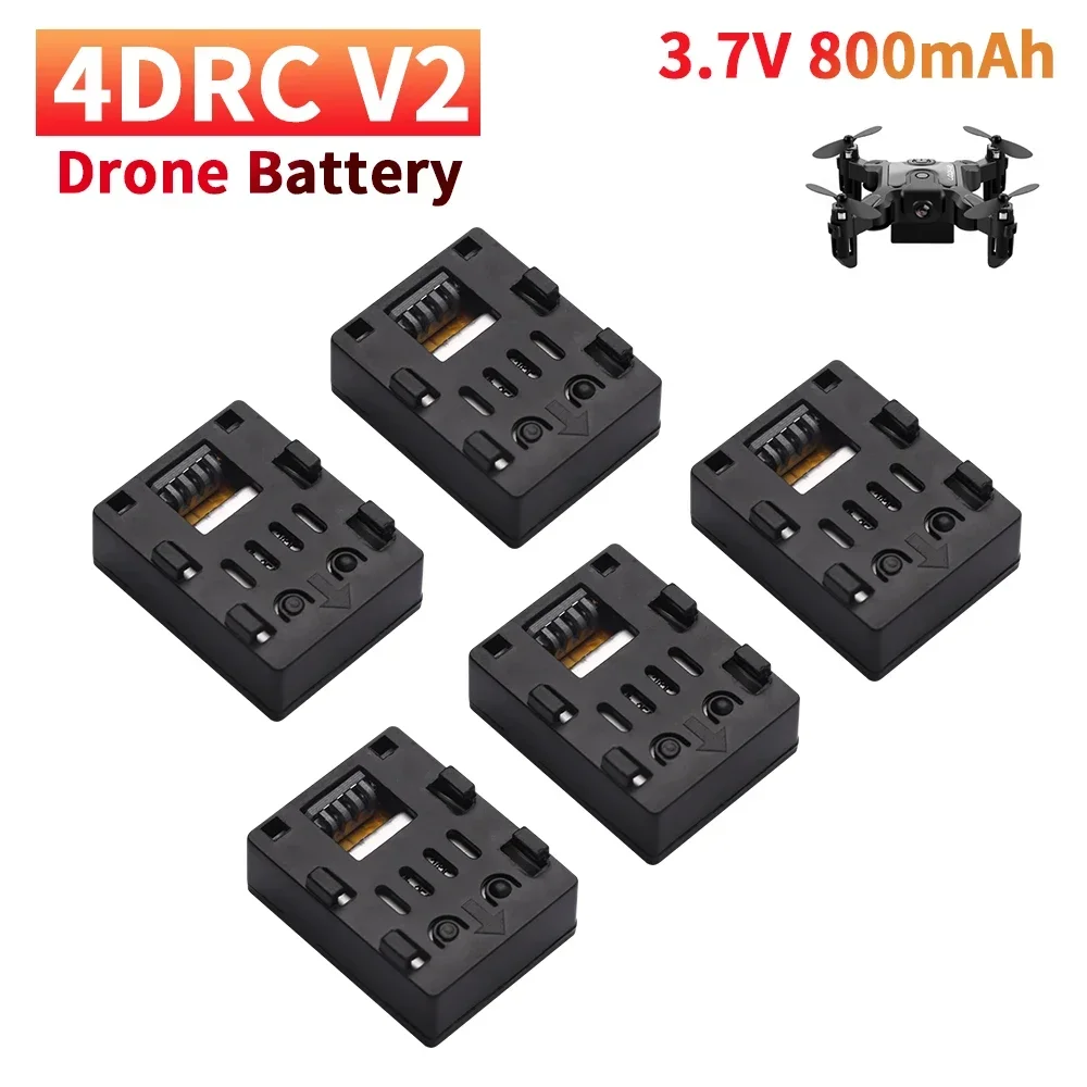 รูปสินค้า แบตเตอรี่ลิโพ 3.7V 800mAh สำหรับโดรน 4D-V2 RC