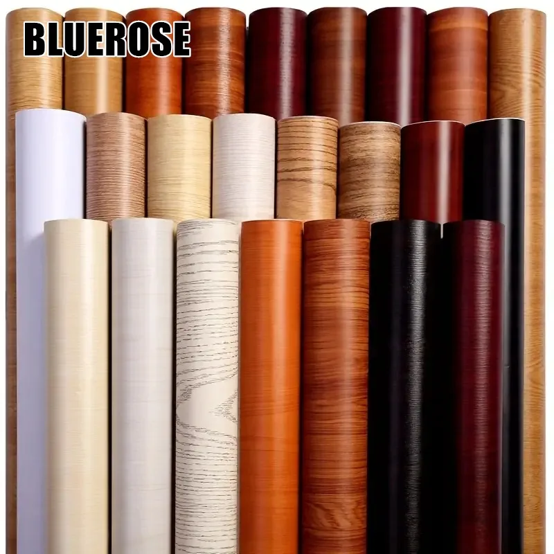 Self-Adhesive Wallpaper Wood Grain Waterproof Living Room Kitchen Bedroom Dormitory Wallpaper Furniture Refurbishment self adhesive wallpaper vinyl wallpaper adhesive wallpaper
