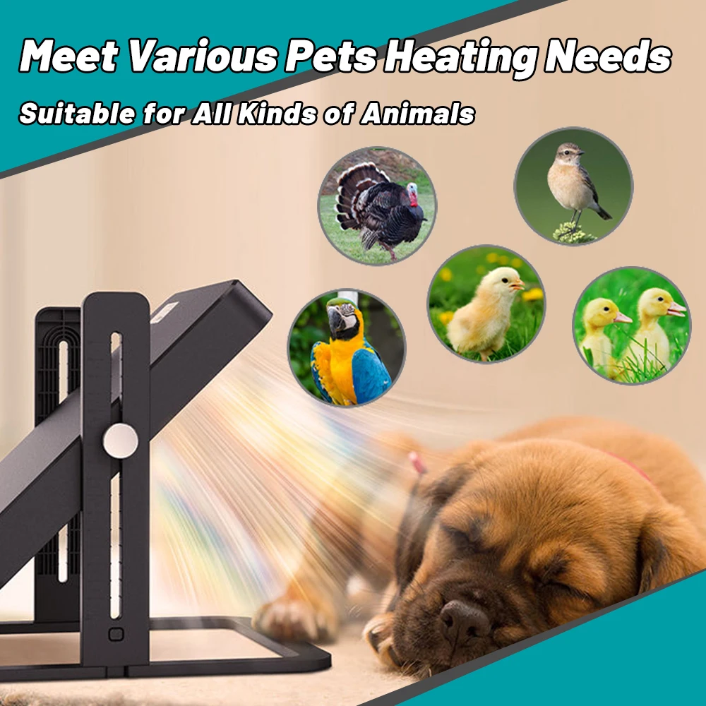 Chicken Heater Small Brooding Kiosk With Pet Heating Heating Plate Safety Temperature Control Intelligent Chicken Heater