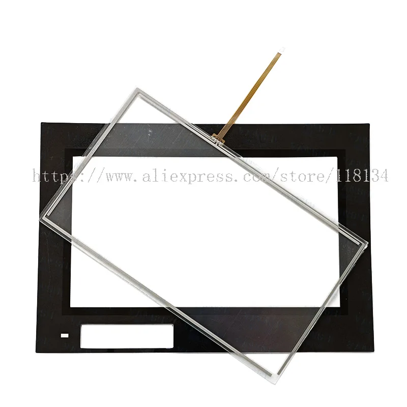 

10.1inch Resistance touch panel glass for KEYENCE VT5-W10 VT5-W07 VT5-W07M touch pad +protective film