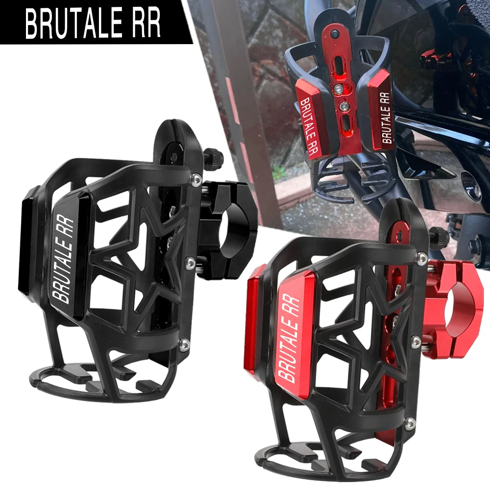 

For MV AGUSTA Brutale800RR Brutale 800RR 2013 2014 2015-2024 Motorcycle Beverage Water Bottle Cage Drink Cup Holder Stand Mount